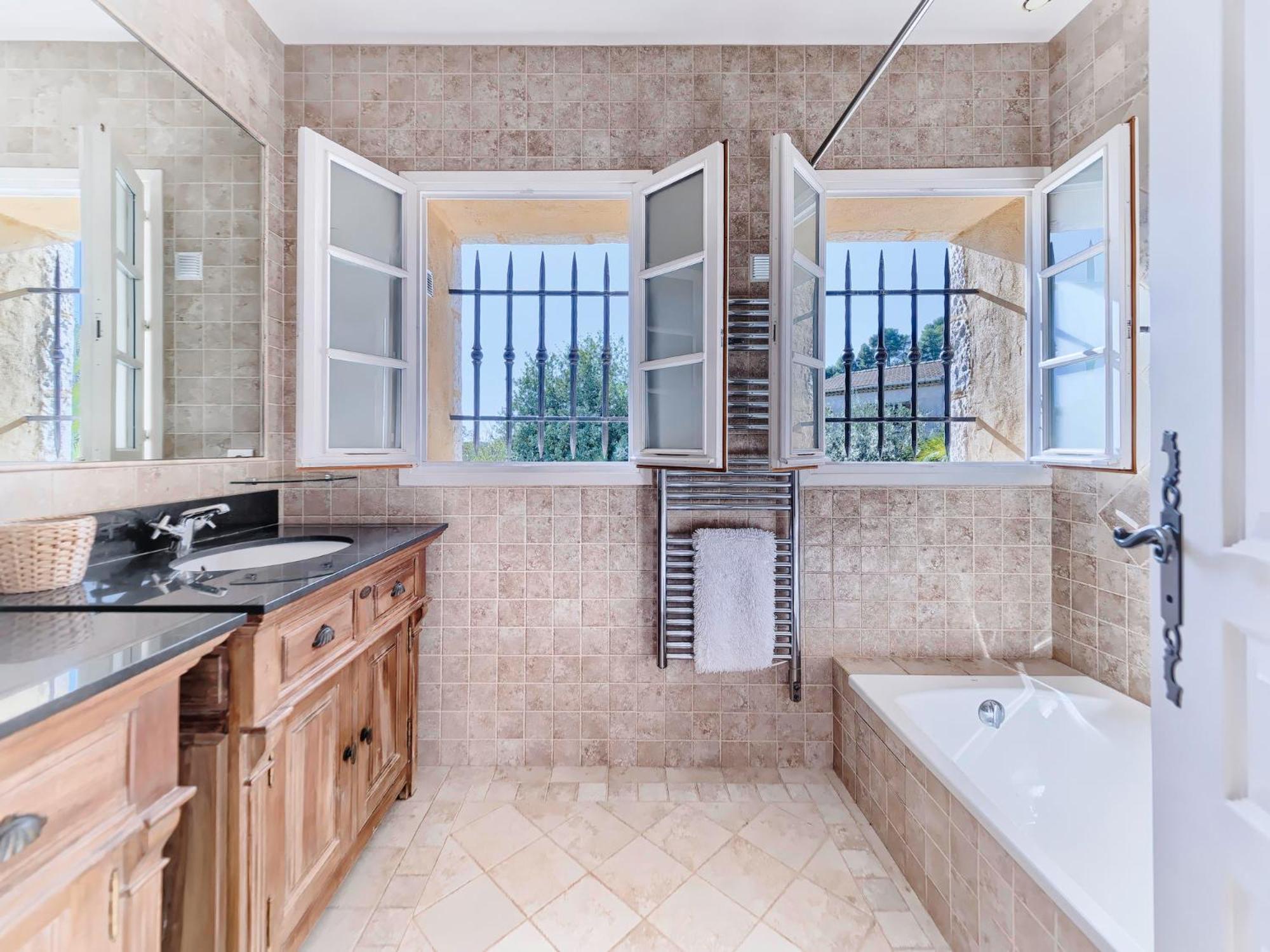 Villa Bastide D'Architecte En Pierre à Cagnes-sur-Mer Extérieur photo