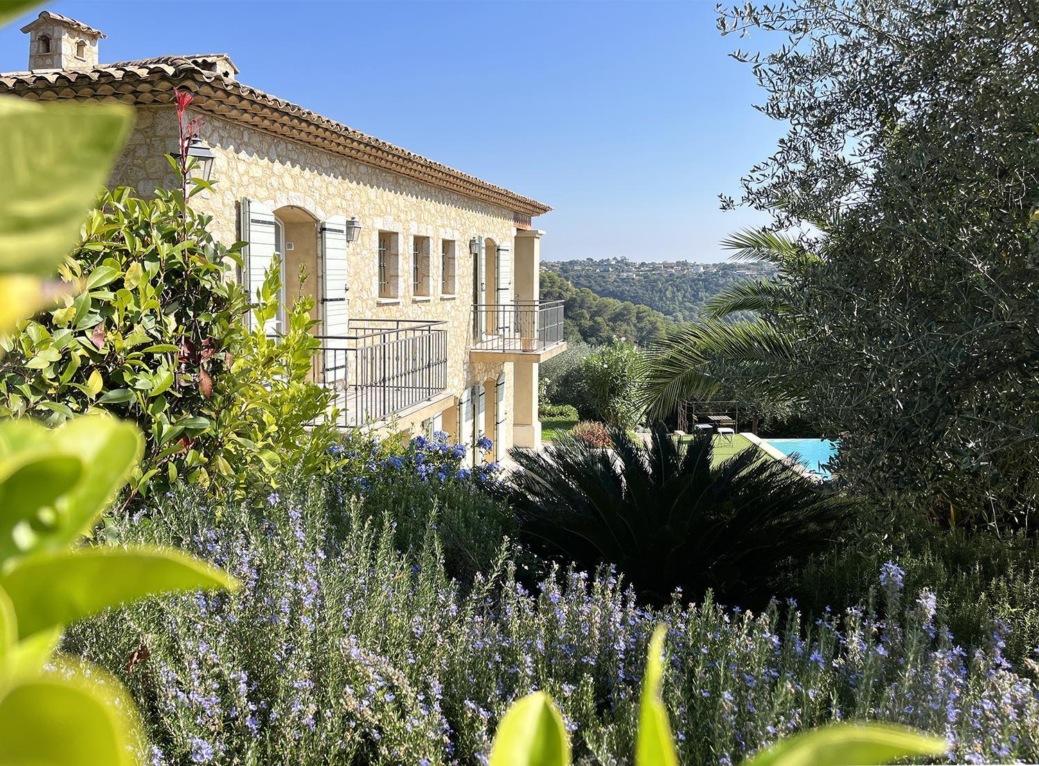 Villa Bastide D'Architecte En Pierre à Cagnes-sur-Mer Extérieur photo